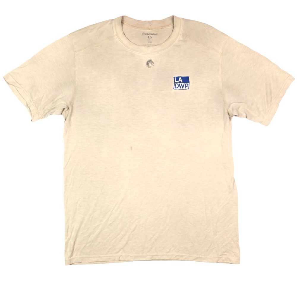 Dragonwear Flame Resistant Short Sleeve Base Layer T Shirt Men’s Sz Large *Flaws